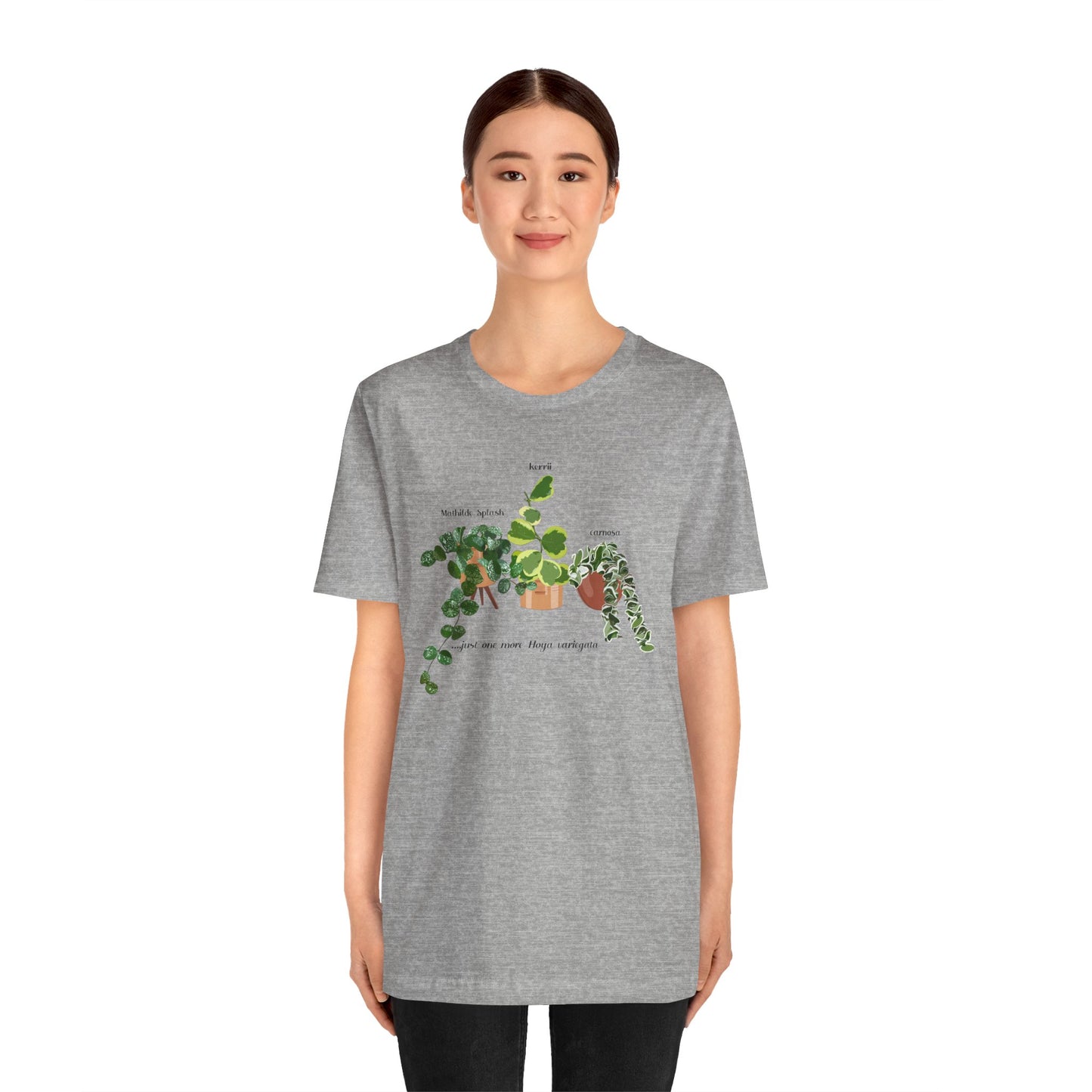"Just one more Hoya..." Plant Lover T-Shirt - Athletic Heather