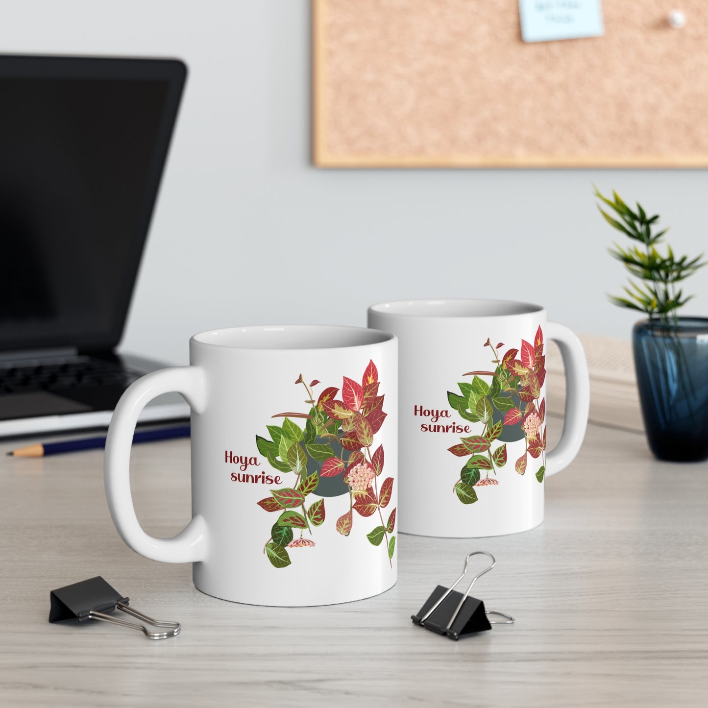 Hoya Sunrise Plant Lover Mug - White