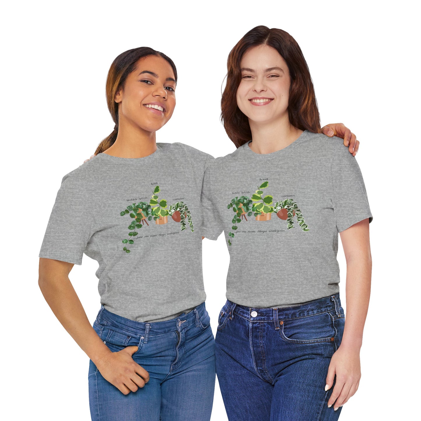 "Just one more Hoya..." Plant Lover T-Shirt - Athletic Heather