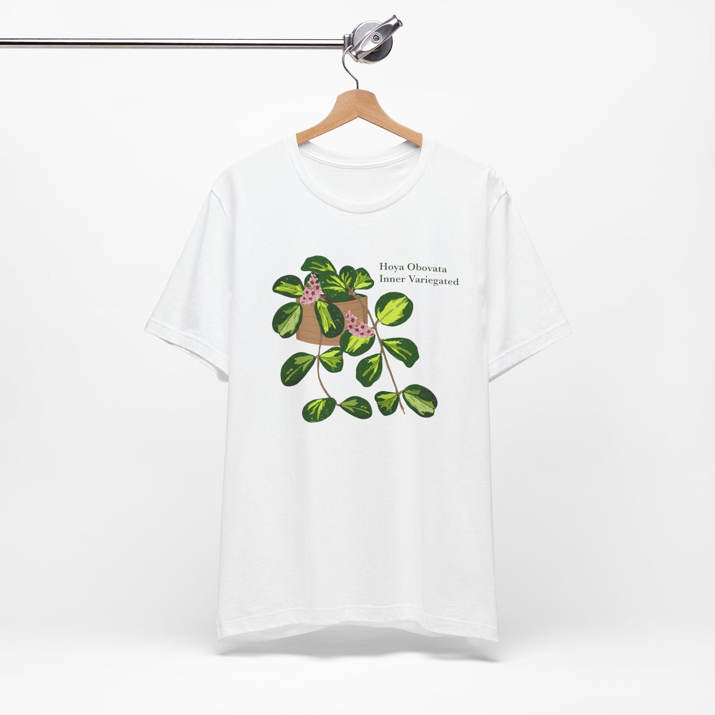 Hoya Obovata Inner Variegated T-Shirt - White
