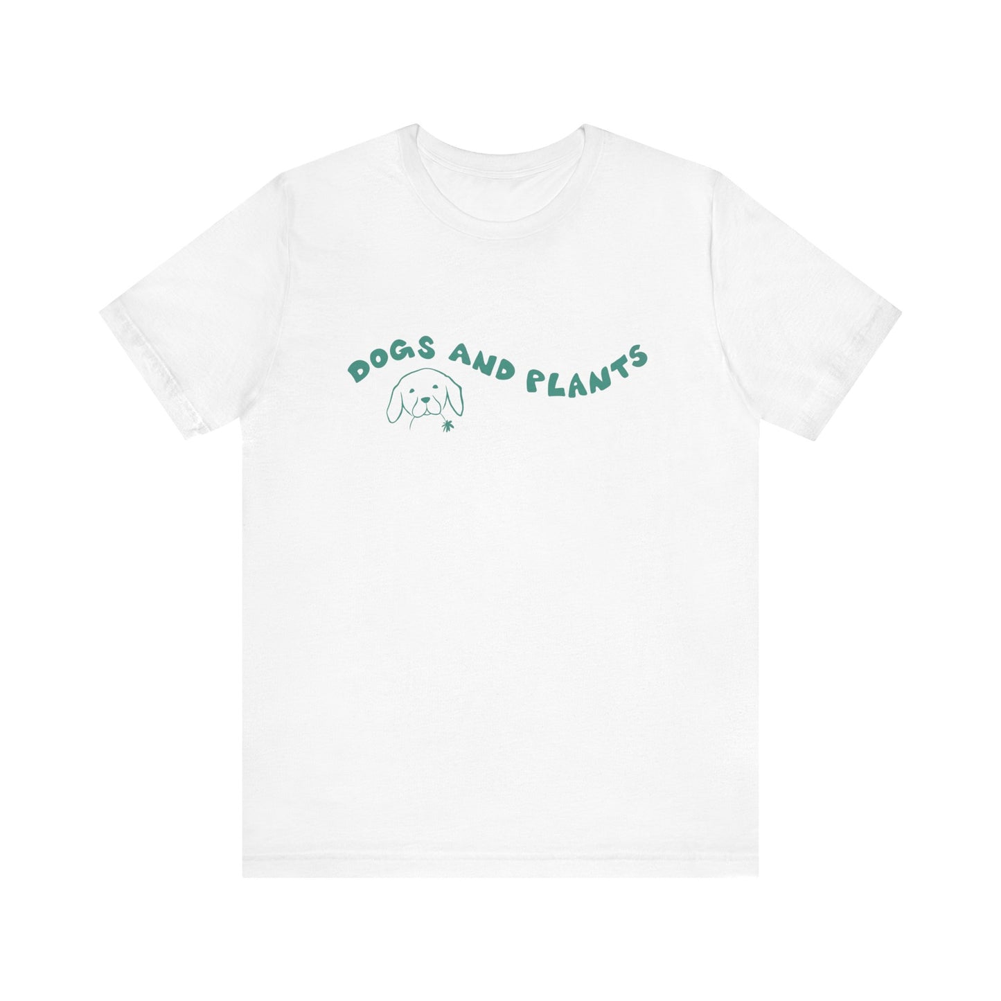 Dogs and Plants T-Shirt - White