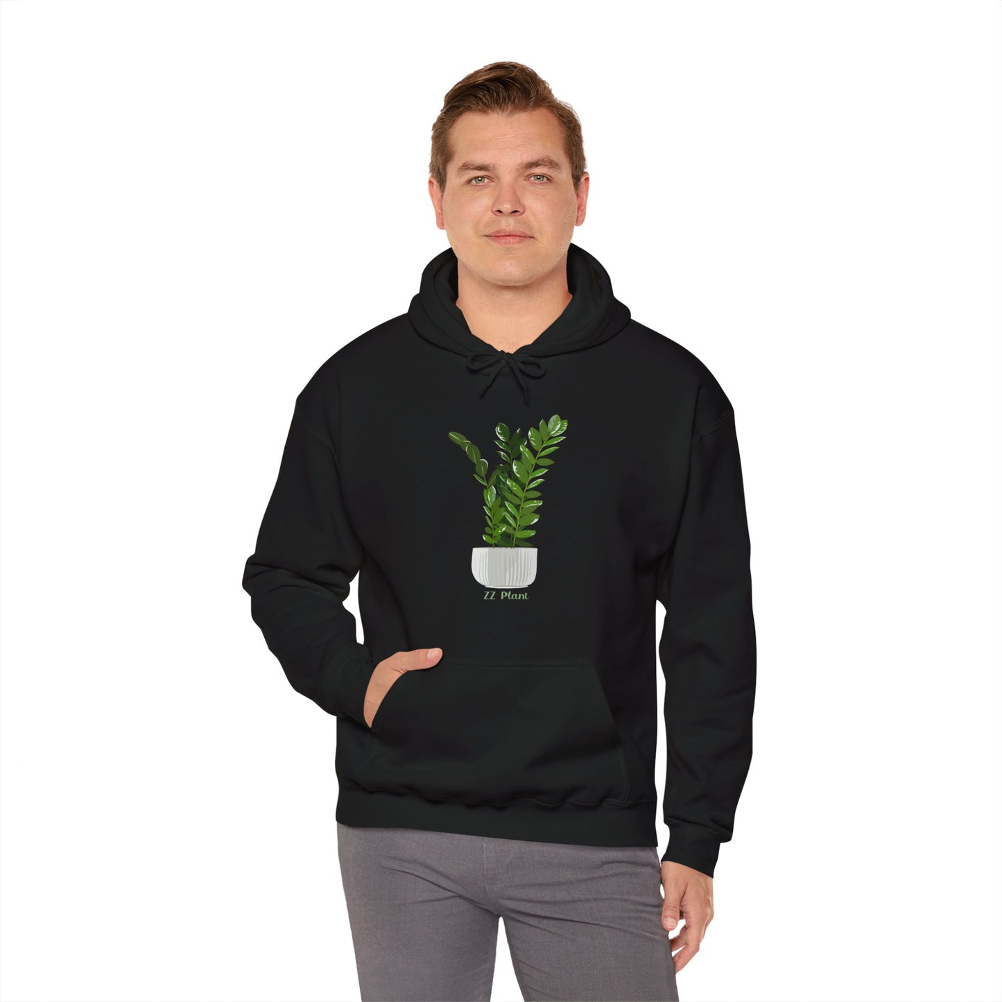 ZZ Plant Hoodie - Black