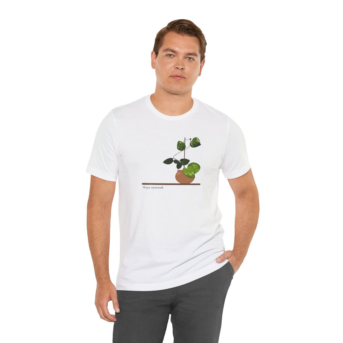 Hoya Sarawak Plant Lover T-Shirt - White