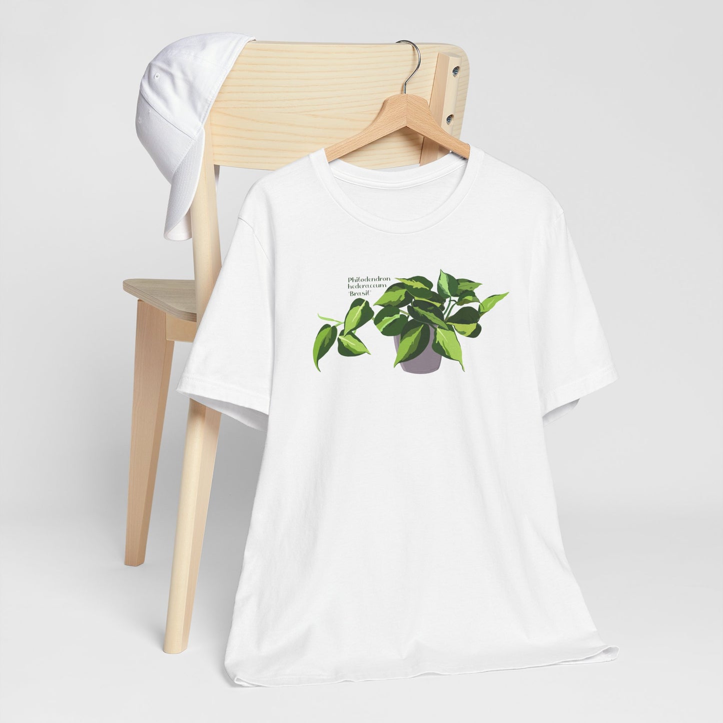 Philodendron Brasil Plant Lover T-Shirt - White