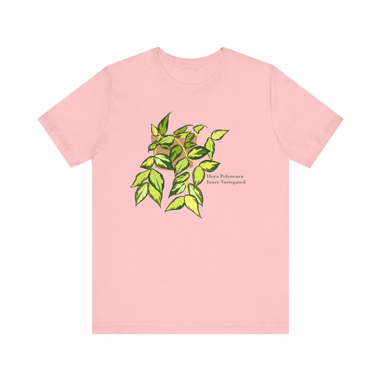 Hoya Polyneura Inner Variegated T-Shirt - Pink