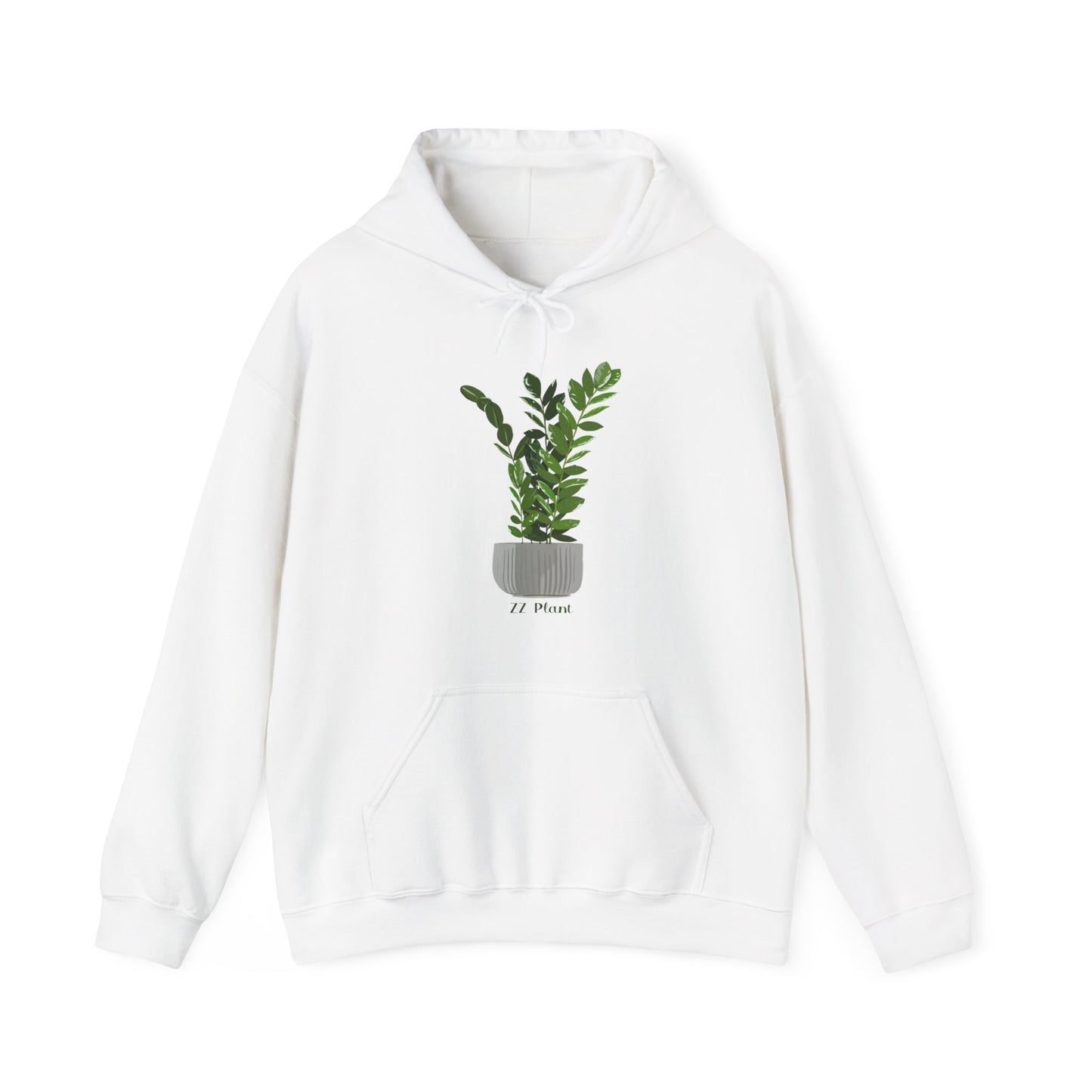 ZZ Plant Hoodie - White