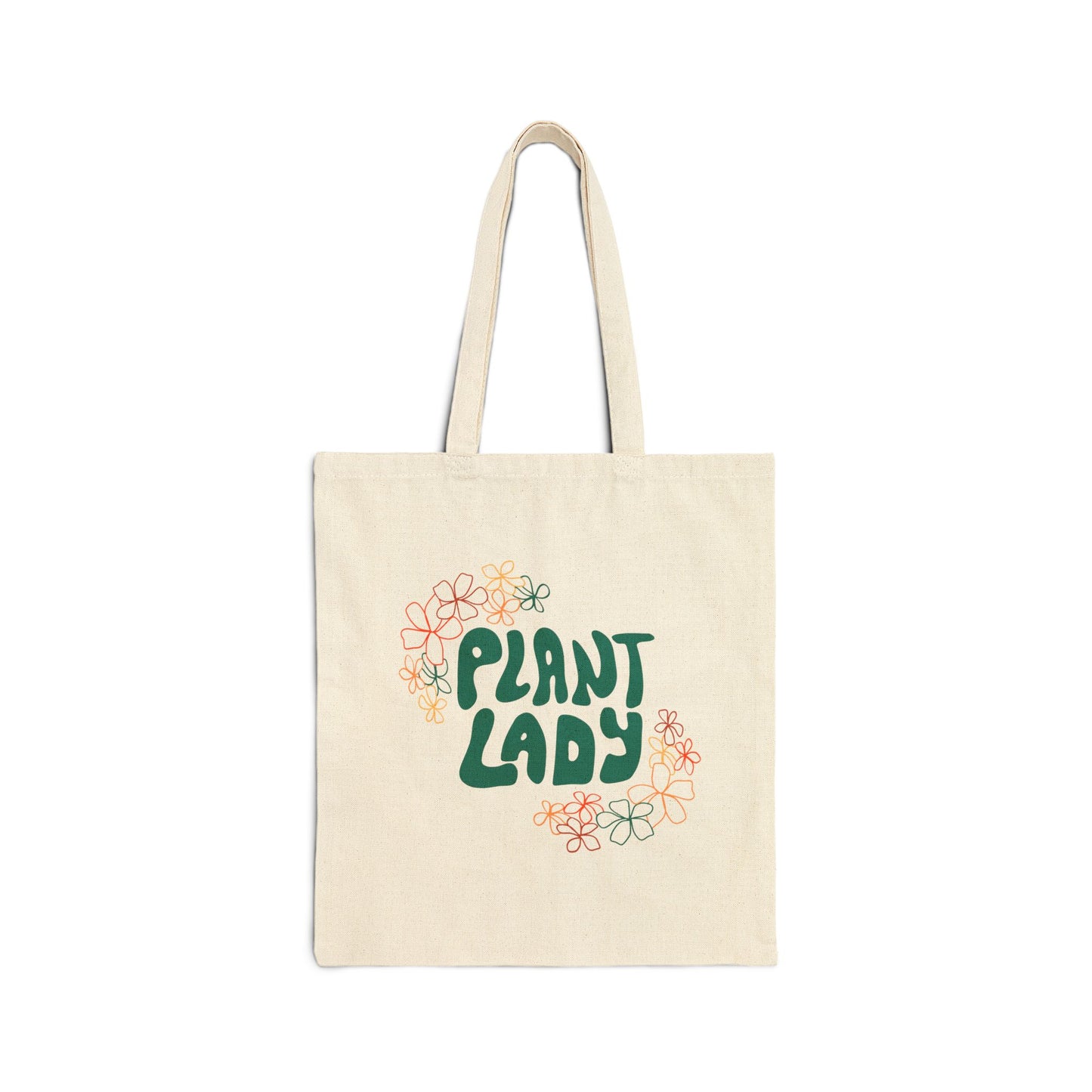 Plant Lady Canvas Tote Bag
