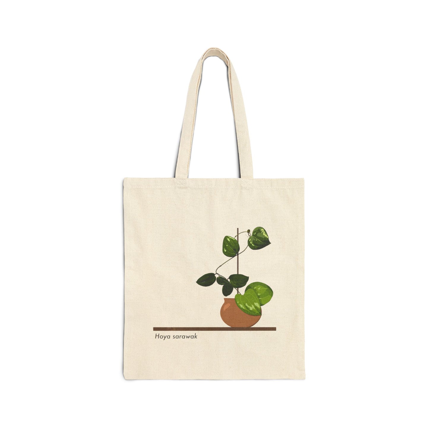Hoya Sarawak Plant Lover Canvas Tote Bag