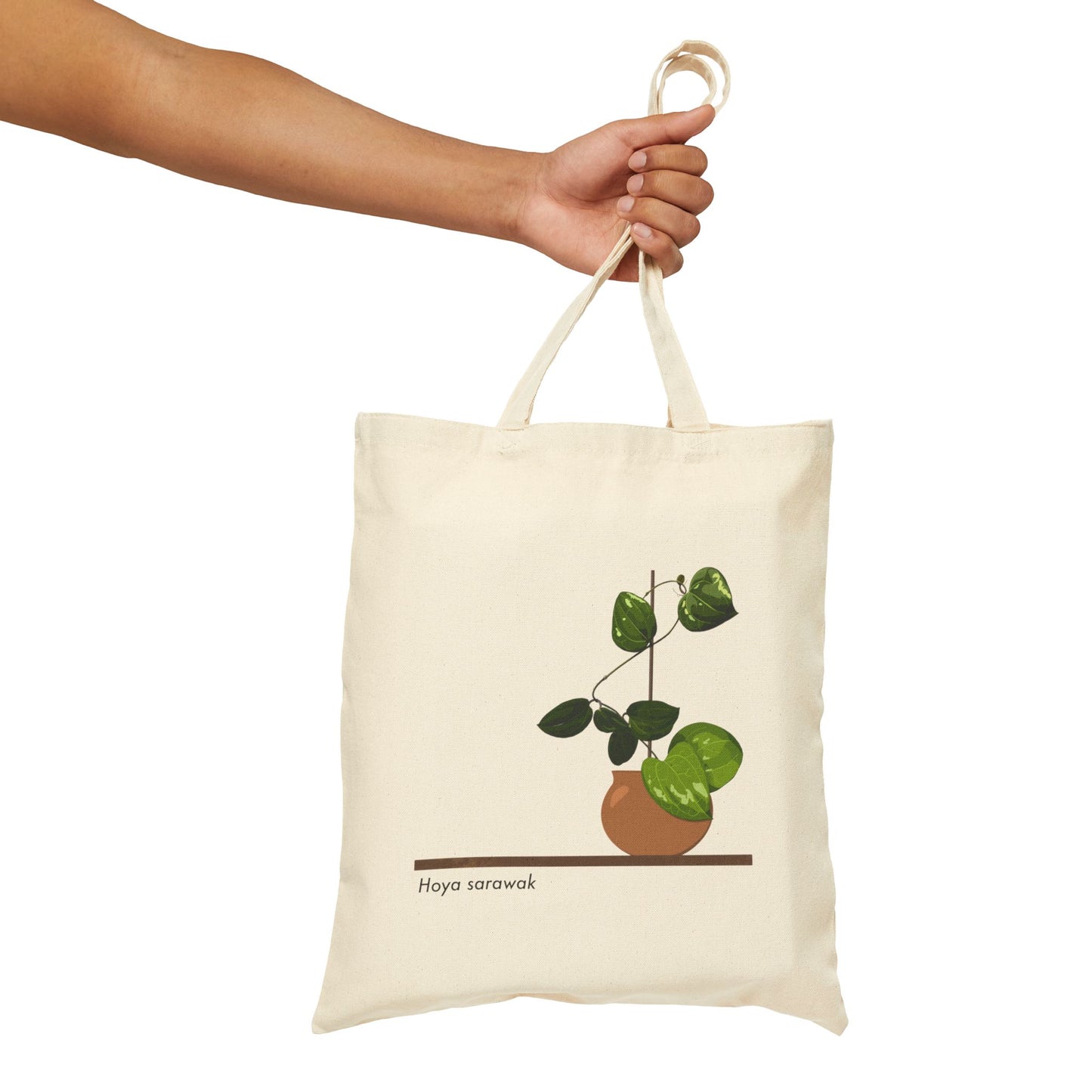 Hoya Sarawak Plant Lover Canvas Tote Bag