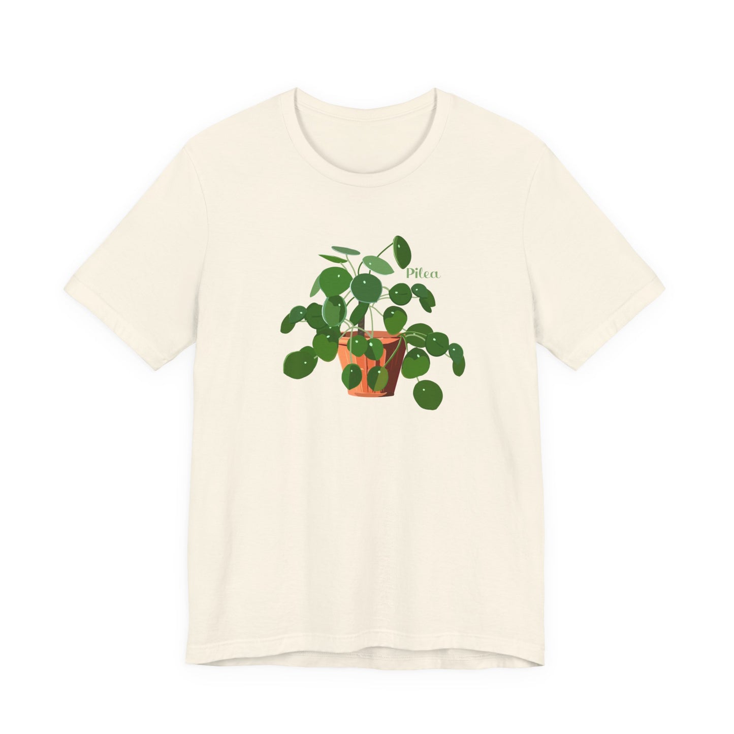 Pilea Peperomiodes "Chinese Money Plant" T-Shirt - White, Natural, Black