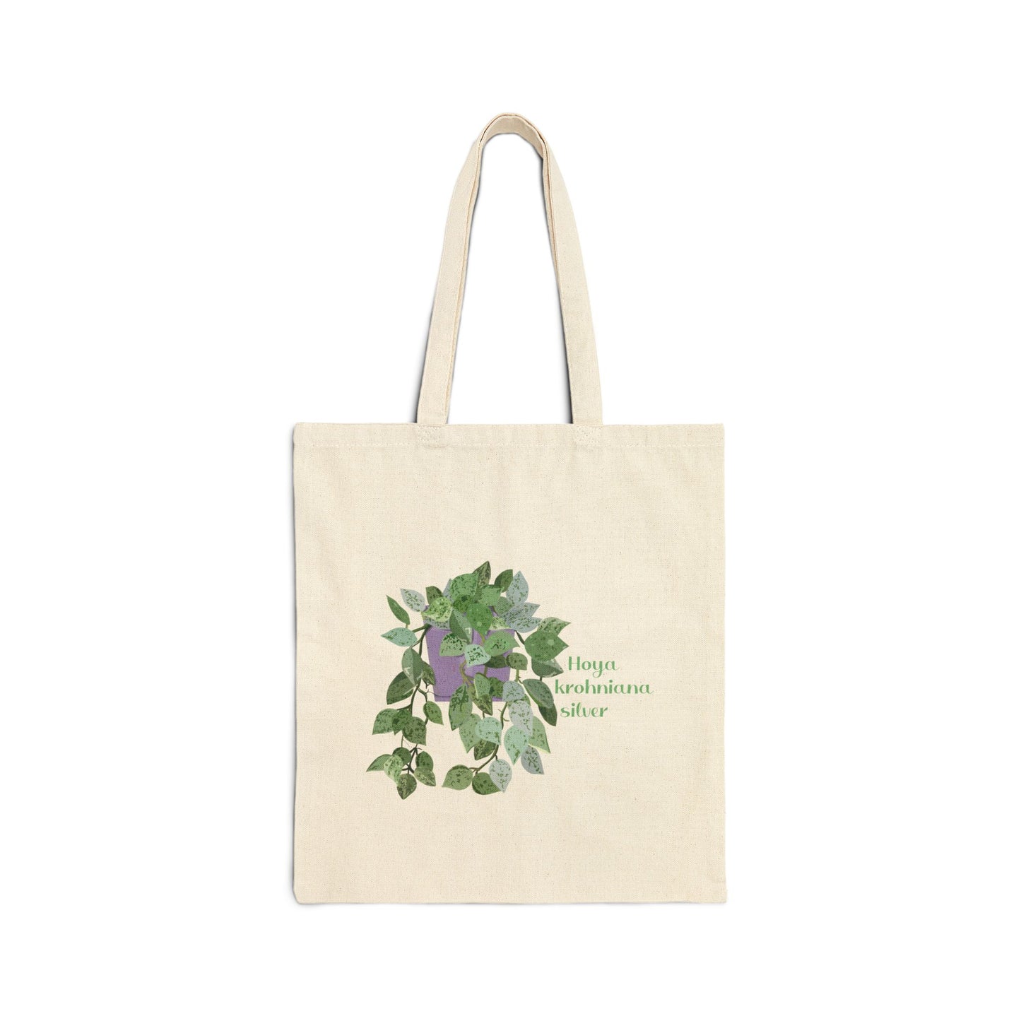 Hoya Krohniana Plant Lover Canvas Tote Bag