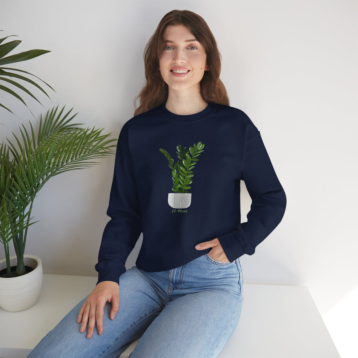 ZZ Plant Crewneck Sweatshirt