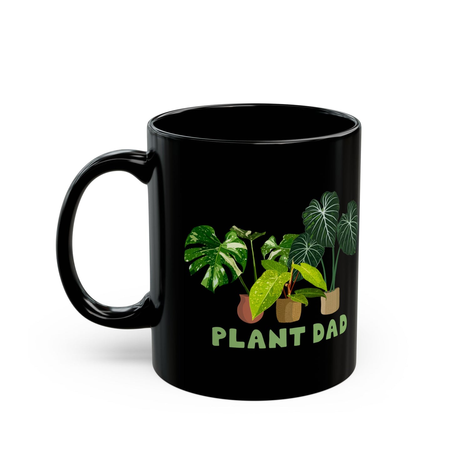 Plant Dad Mug - Black