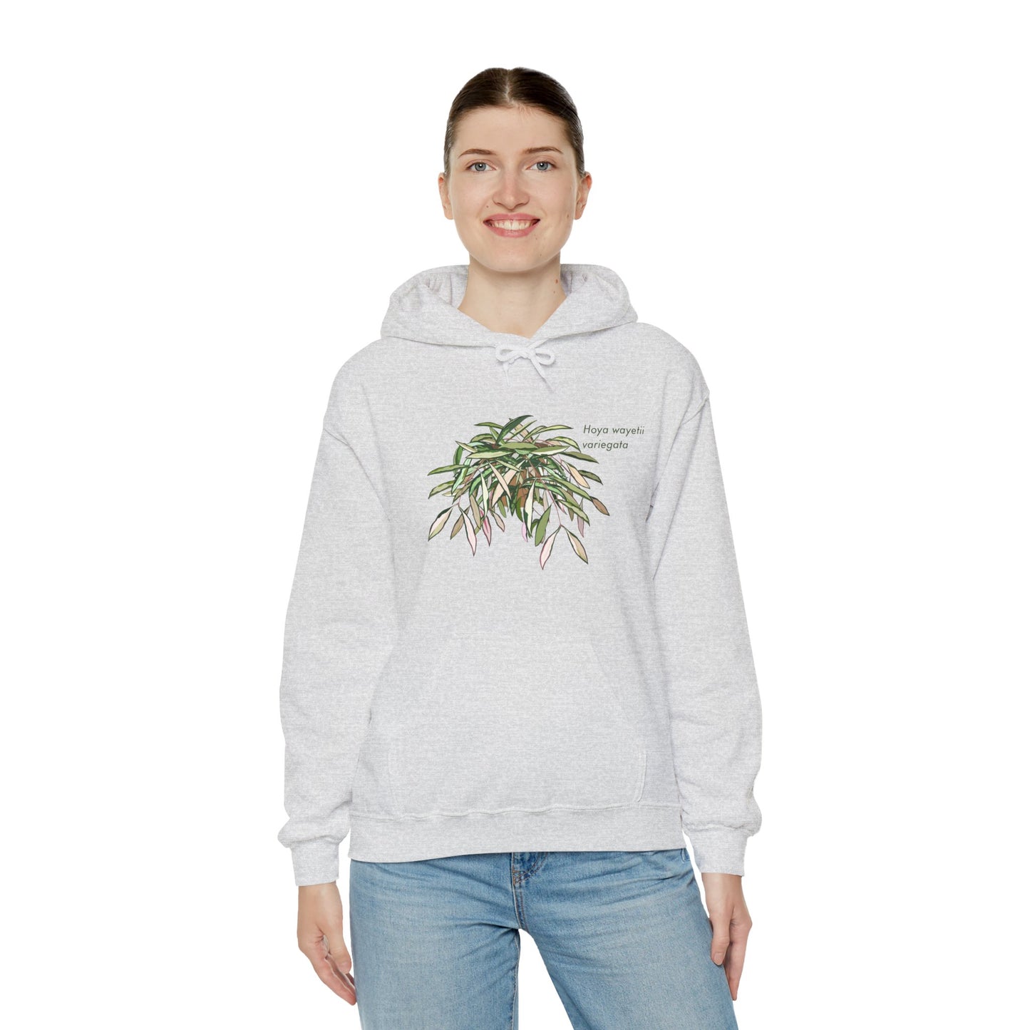 Hoya Wayetii Variegata Plant Hoodie