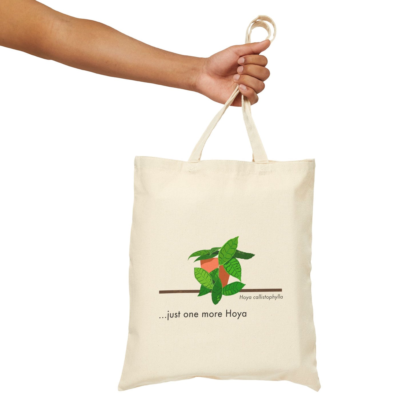 Hoya Callistophylla Canvas Tote Bag