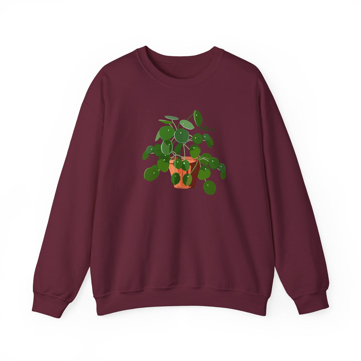 Pilea Peperomioides 'Chinese Money Plant' Plant Lover Crewneck Sweatshirt