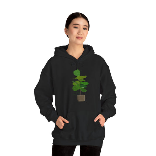 Ficus Lyrata 'Fiddle Leaf Fig' Hoodie