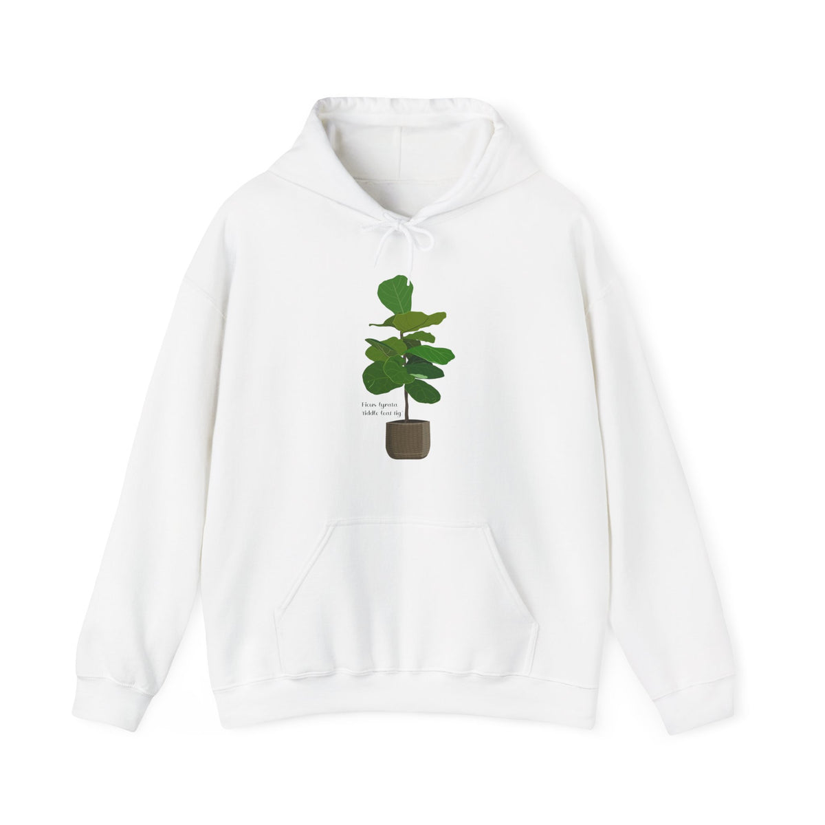 Ficus Lyrata 'Fiddle Leaf Fig' Hoodie