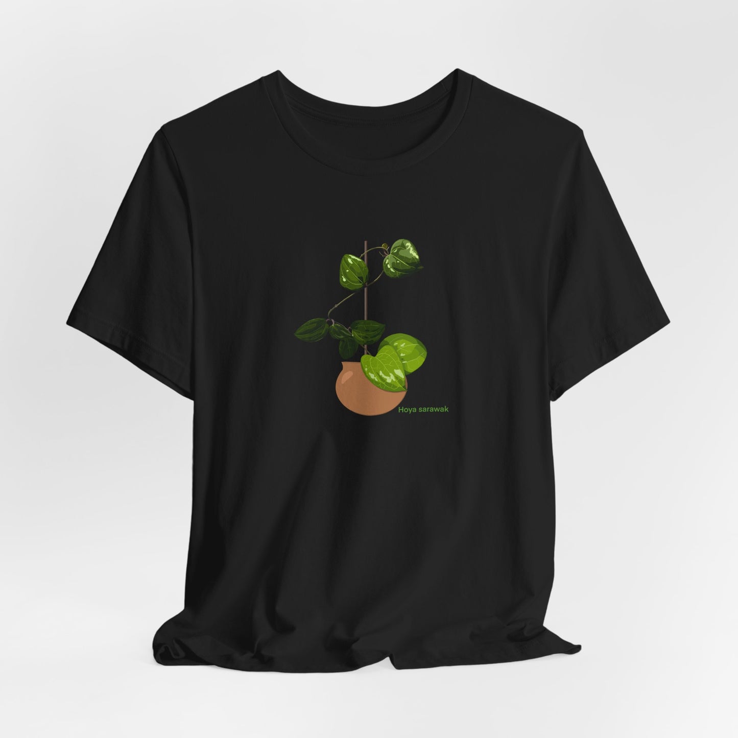Hoya Sarawak Plant Lover T-Shirt - White, Natural, Black