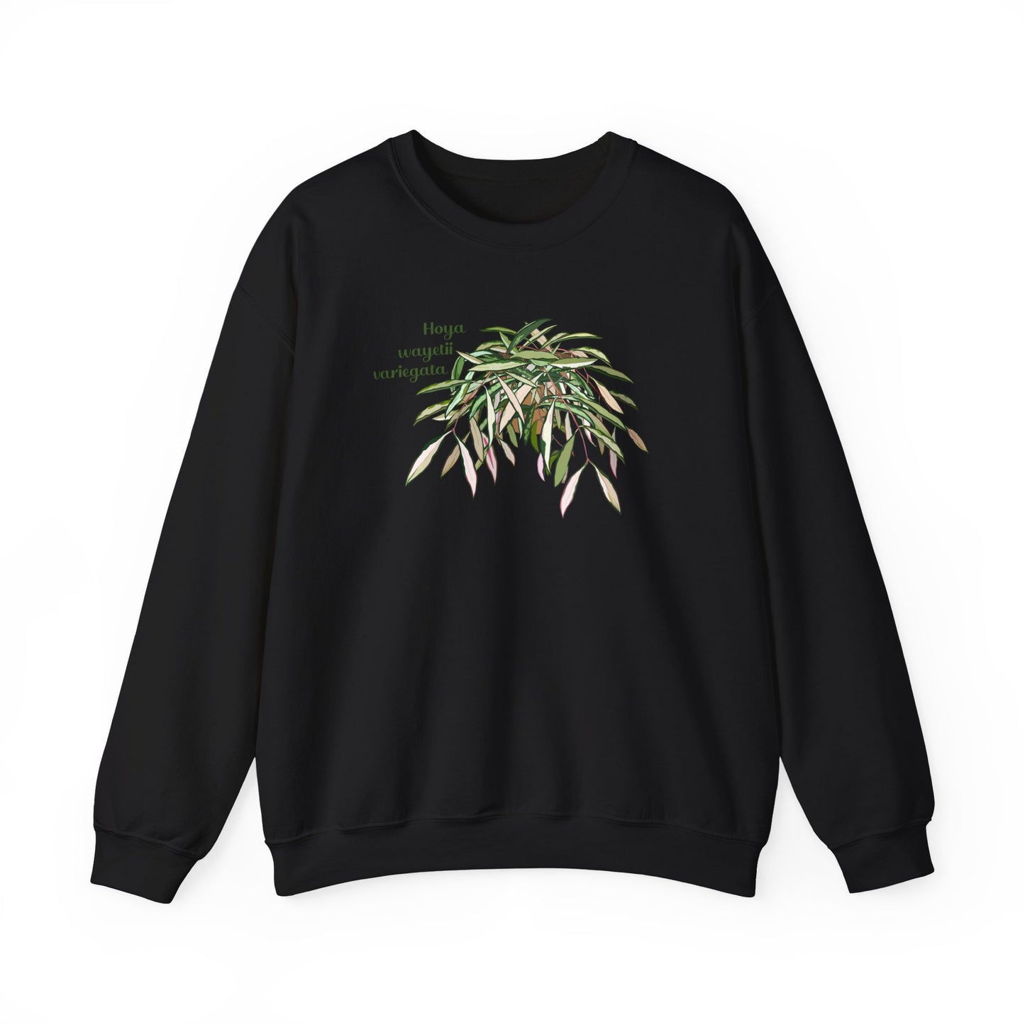 Hoya Wayetii Variegata Plant Lover Crewneck Sweatshirt