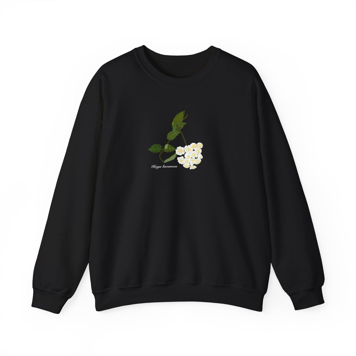 Hoya Lacunosa in Bloom Plant Lover Crewneck Sweatshirt