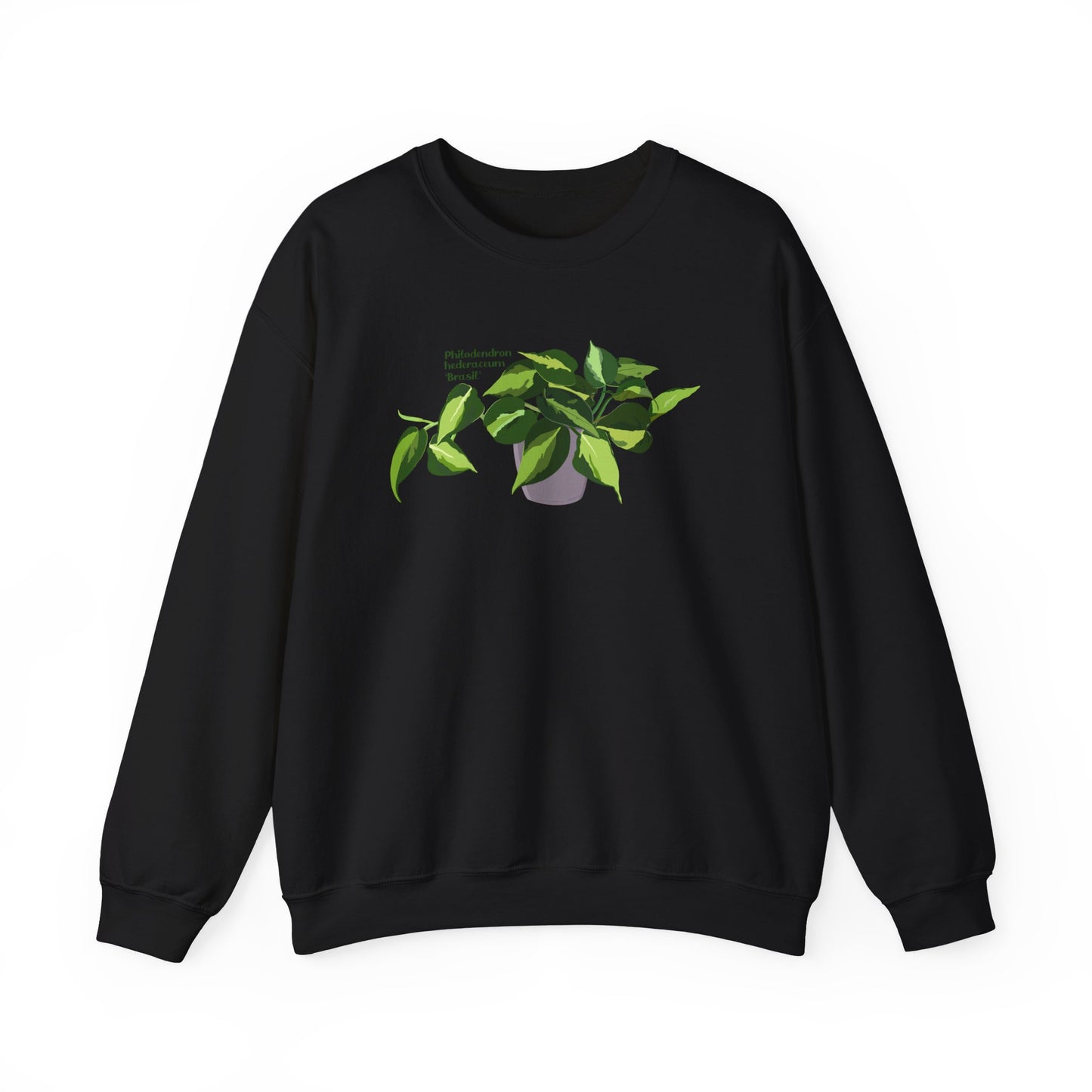 Philodendron Brasil Plant Lover Crewneck Sweatshirt