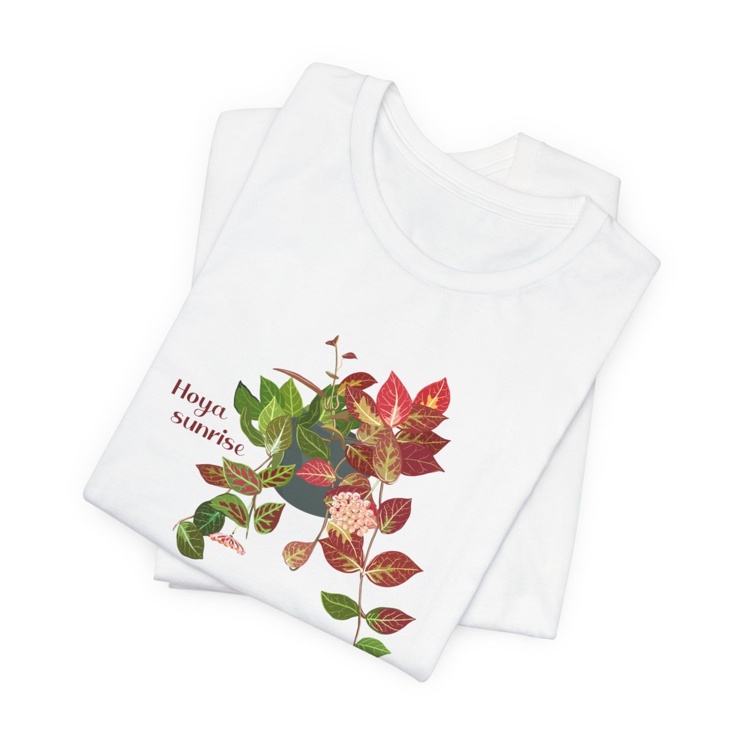 Hoya Sunrise Plant Lover T-shirt - White