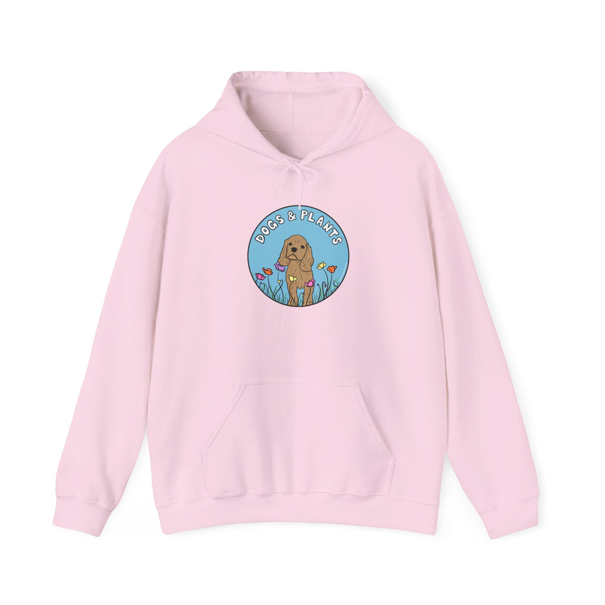 Dogs & Plants Hoodie for Puppy & Plant Lovers