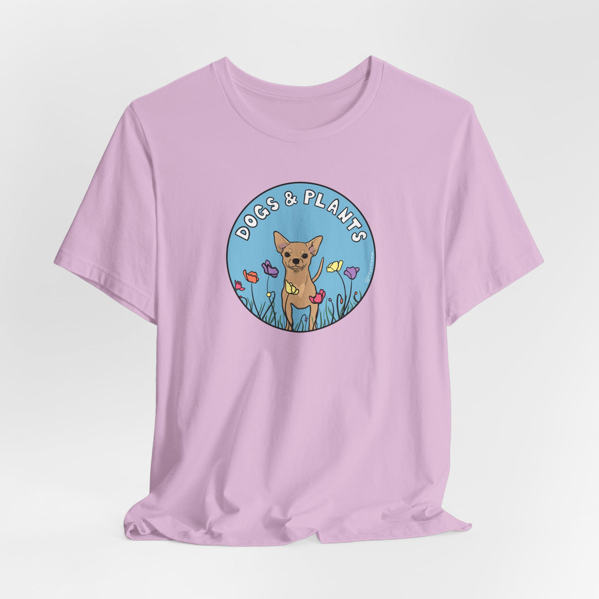 Dogs & Plants T-Shirt for Chihuahua & Plant Lovers