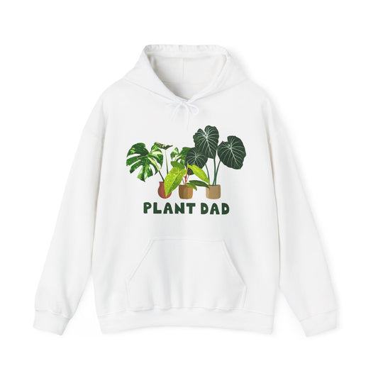 Plant Dad Hoodie - White