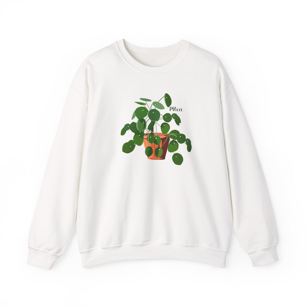 Pilea Peperomioides 'Chinese Money Plant' Plant Lover Crewneck Sweatshirt