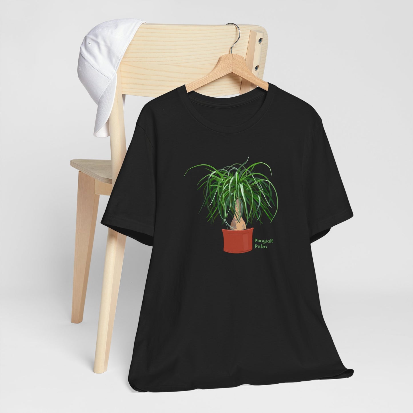 Ponytail Palm Plant Lover T-Shirt - Black