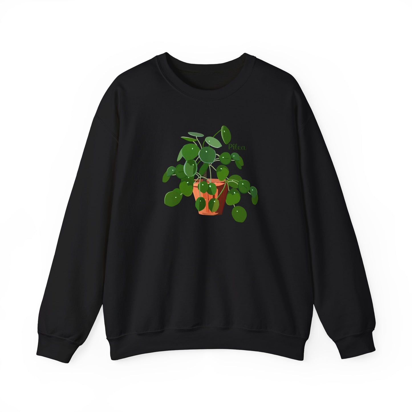 Pilea Peperomioides 'Chinese Money Plant' Plant Lover Crewneck Sweatshirt