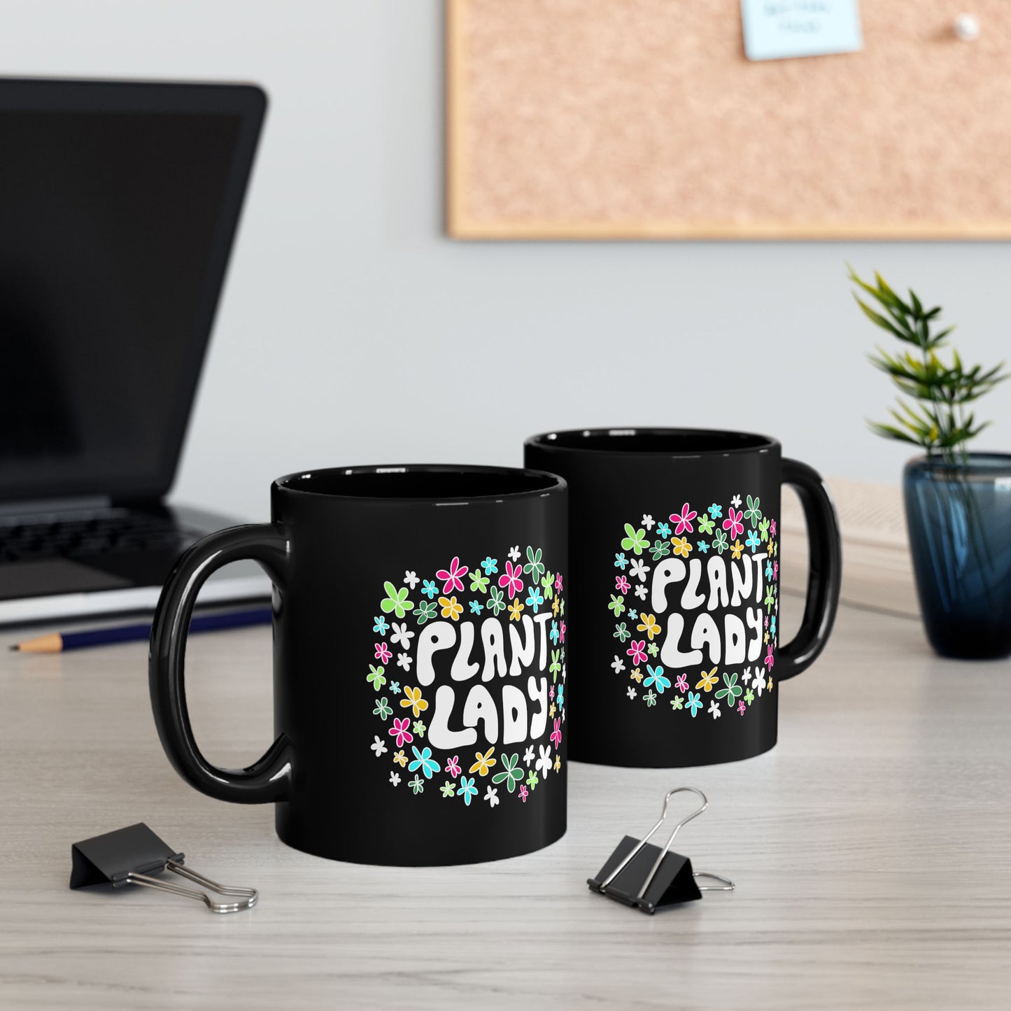 Plant Lady Mug - Black