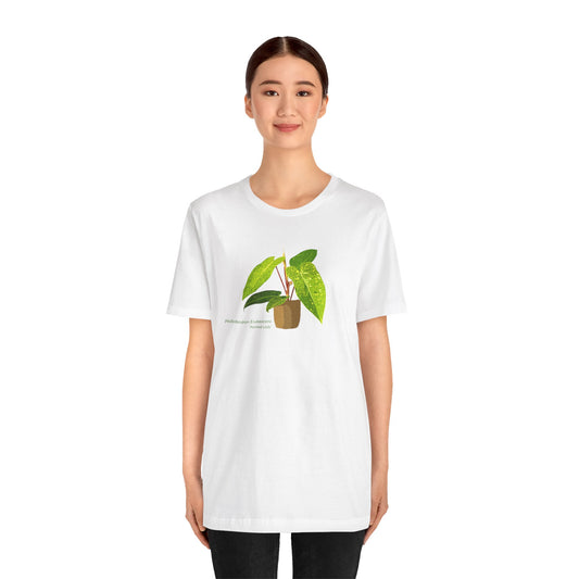 Philodendron Painted Lady Plant Lover T-Shirt - White, Natural, Black