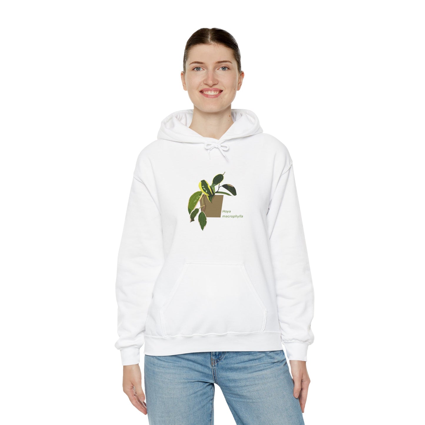 Hoya Macrophylla Plant Hoodie