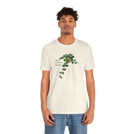Hoya Mathilde Splash Plant Lover T-shirt - White, Natural, Black