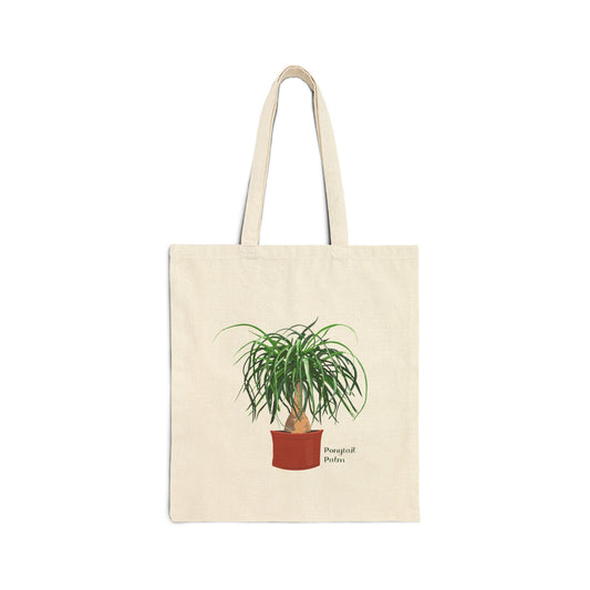 Ponytail Palm Canvas Tote Bag