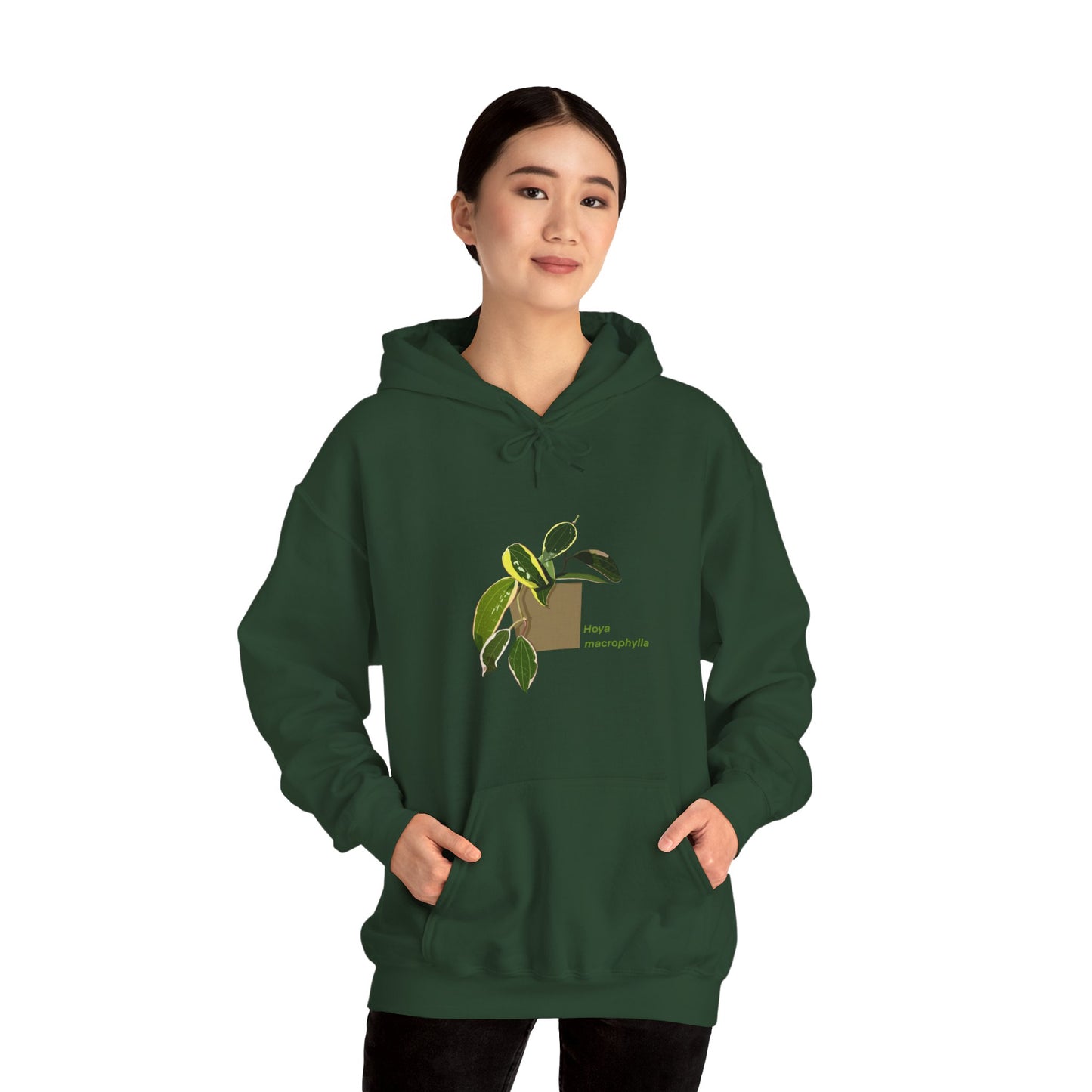 Hoya Macrophylla Plant Hoodie