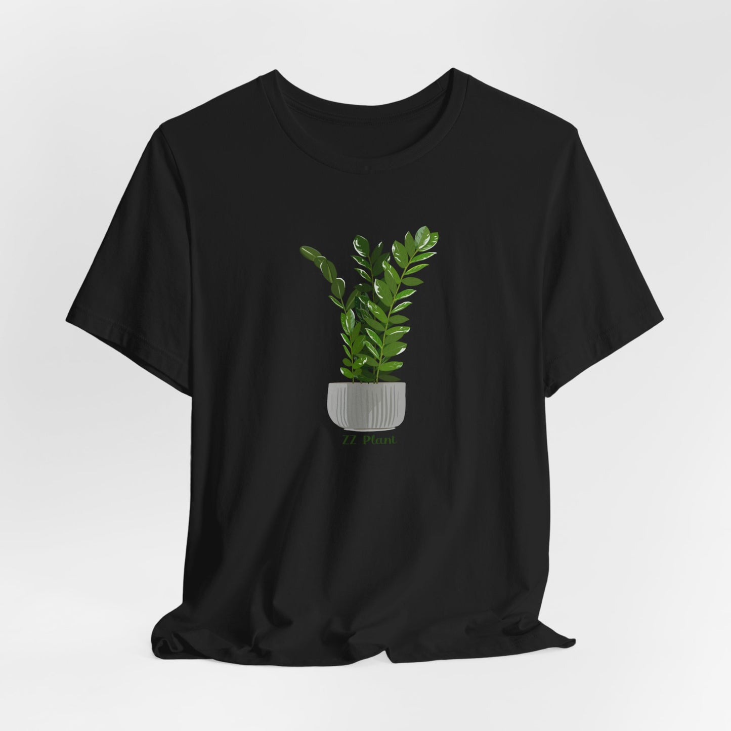 ZZ Plant Lover T-Shirt - White, Natural, Black