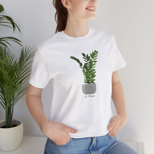 ZZ Plant Lover T-Shirt - White, Natural, Black