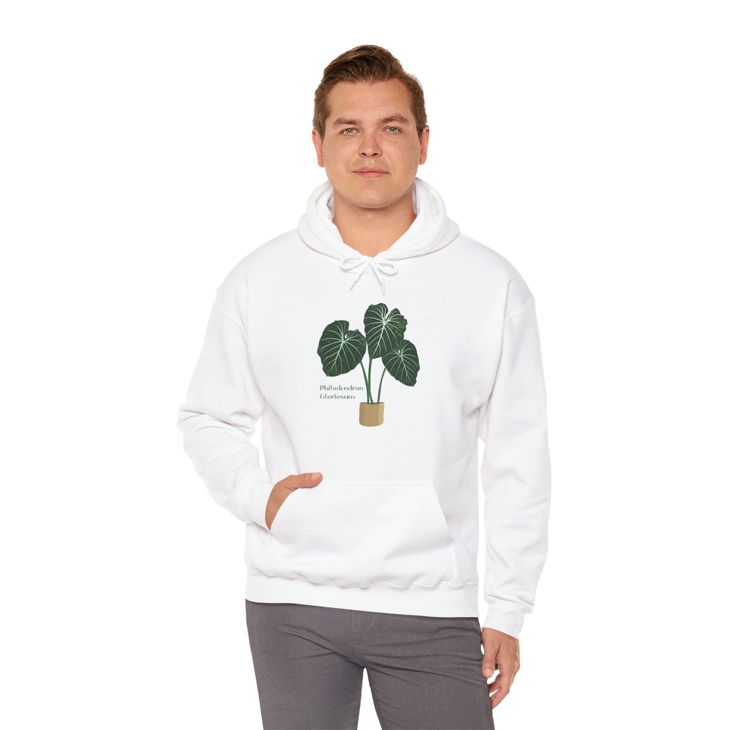 Philodendron Gloriosum Plant Hoodie