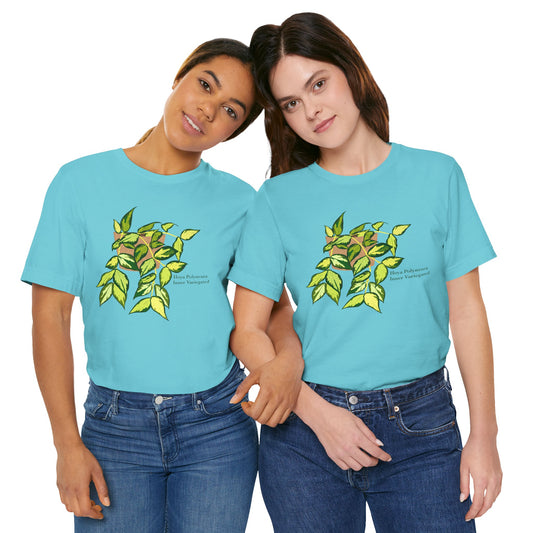 Hoya Polyneura Inner Variegated T-Shirt - Turquoise
