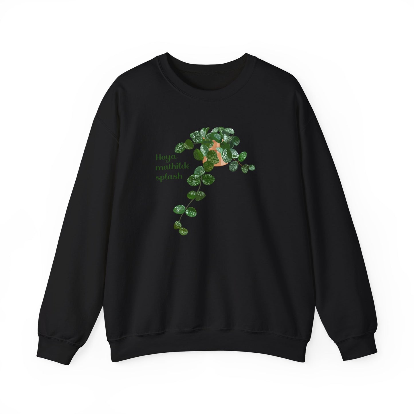 Hoya Mathilde Splash Plant Lover Crewneck Sweatshirt