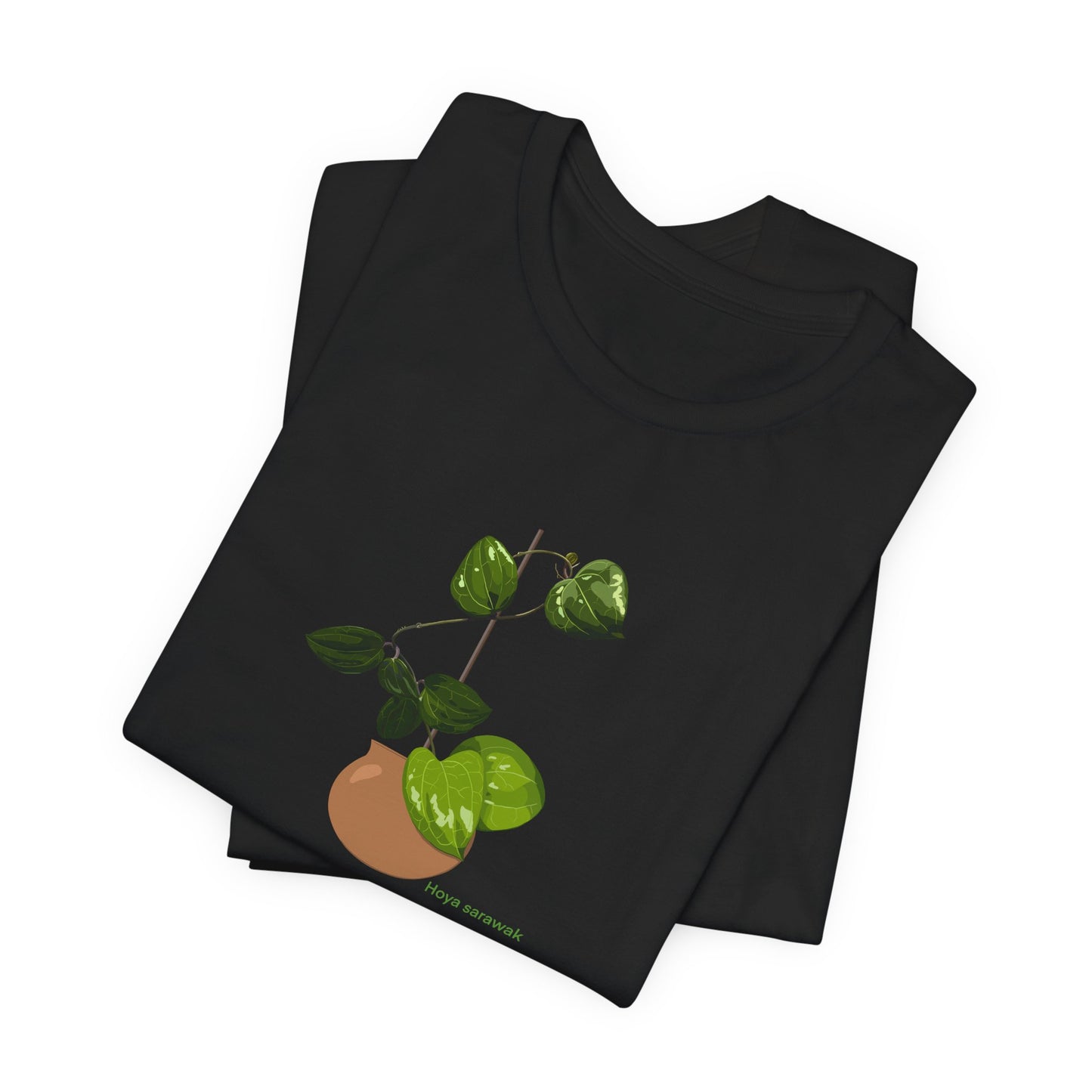 Hoya Sarawak Plant Lover T-Shirt - White, Natural, Black