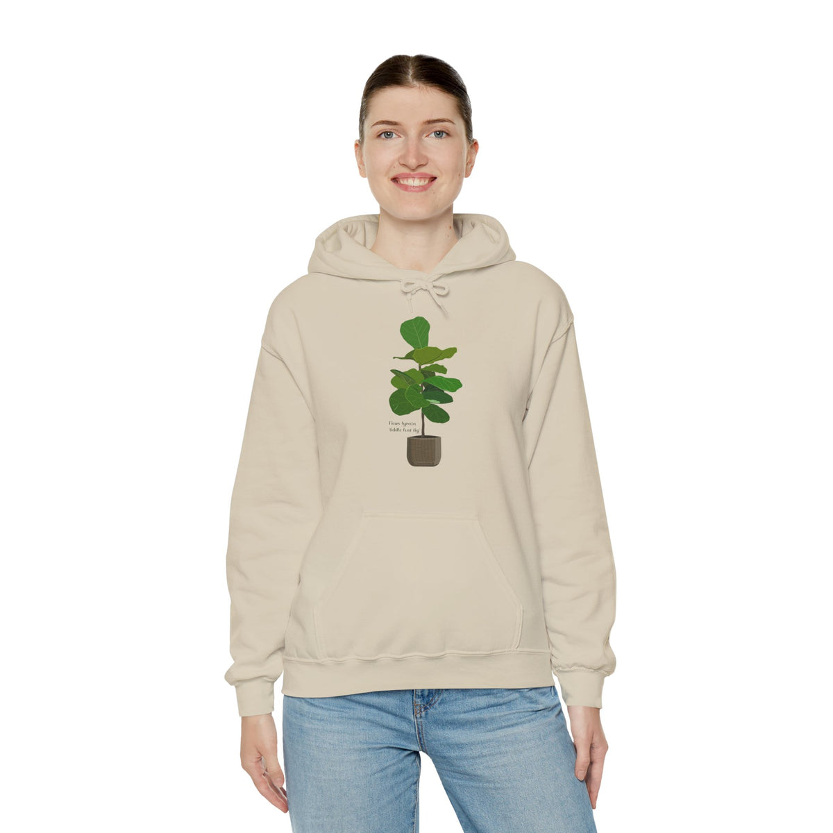 Ficus Lyrata 'Fiddle Leaf Fig' Hoodie