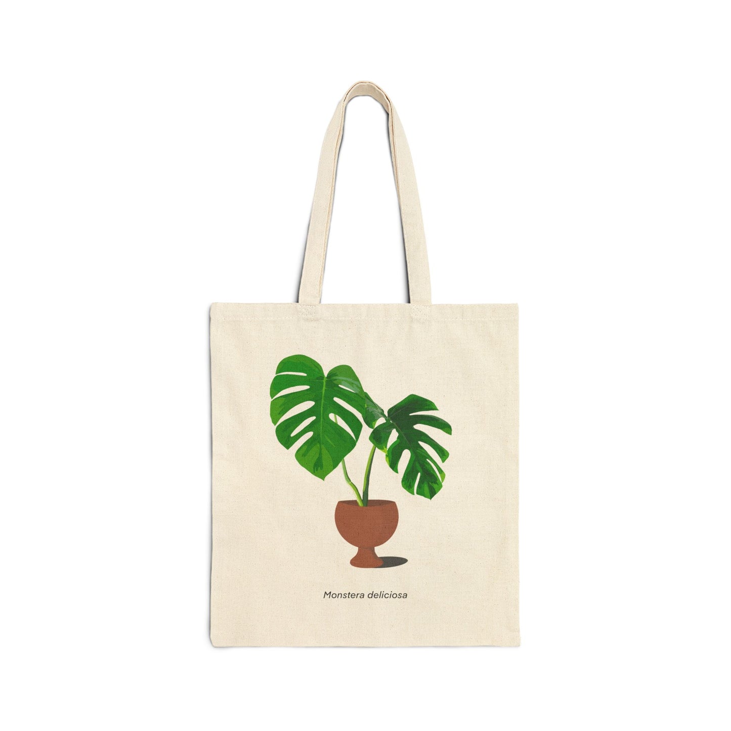 Monstera Deliciosa Canvas Tote Bag