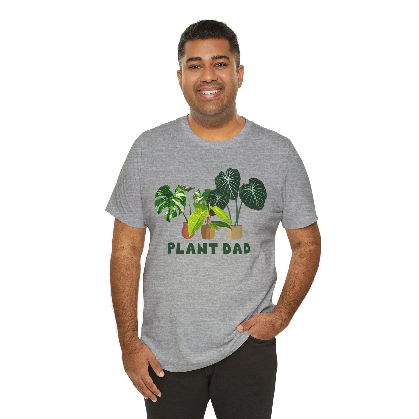 Plant Dad T-Shirt - Athletic Heather