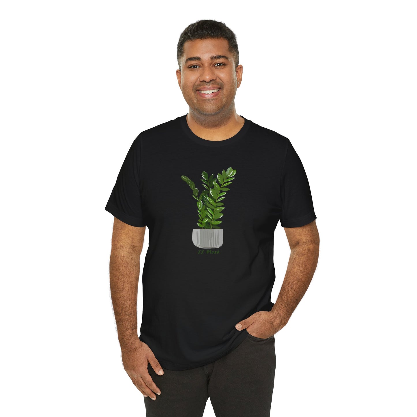 ZZ Plant Lover T-Shirt - White, Natural, Black