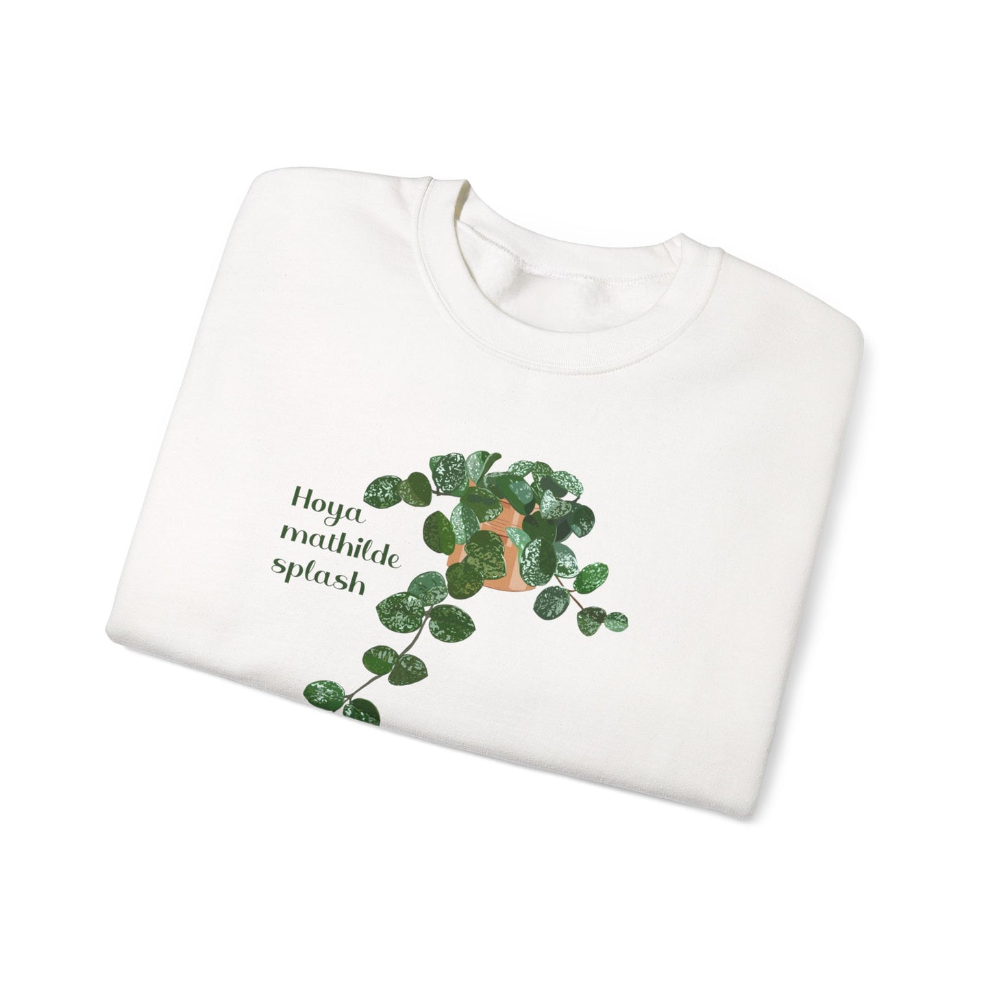 Hoya Mathilde Splash Plant Lover Crewneck Sweatshirt